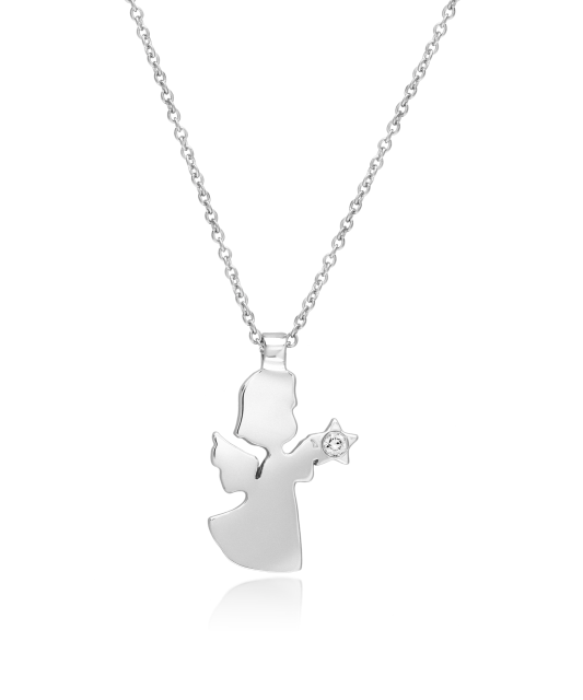 Золотая цепочка с бриллиантовым подвеской