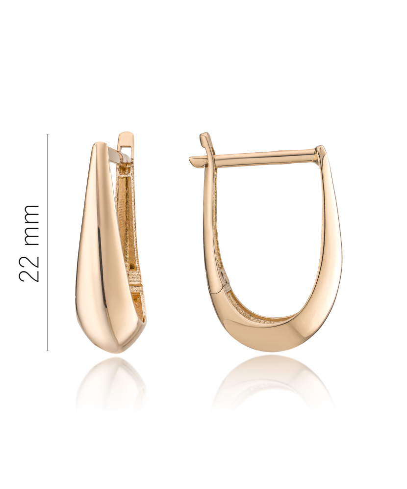 Золотые серьги