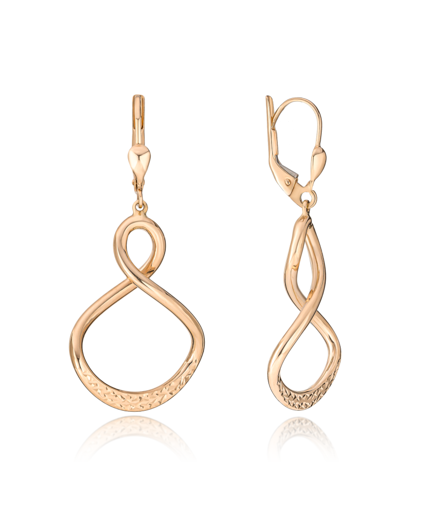 Gold earrings Gold earrings