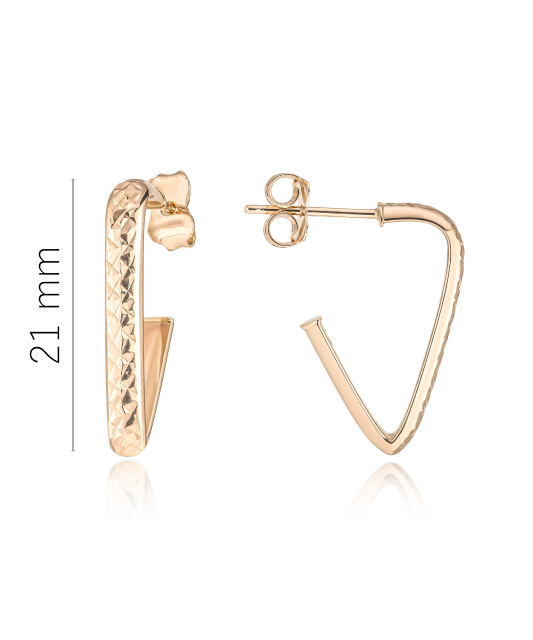 Золотые серьги