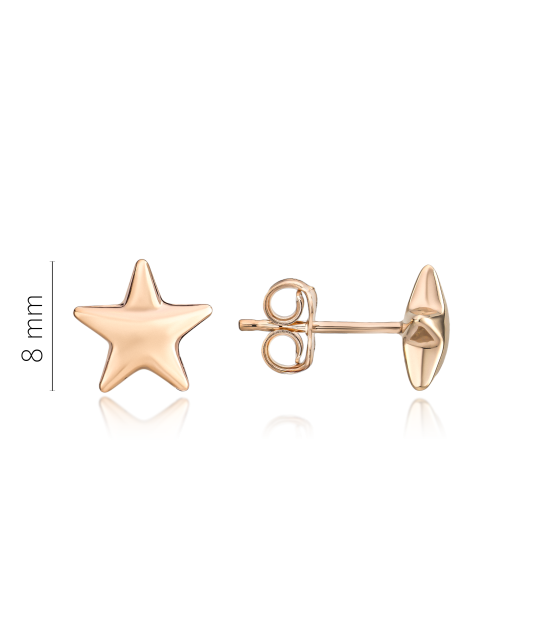 Gold earrings