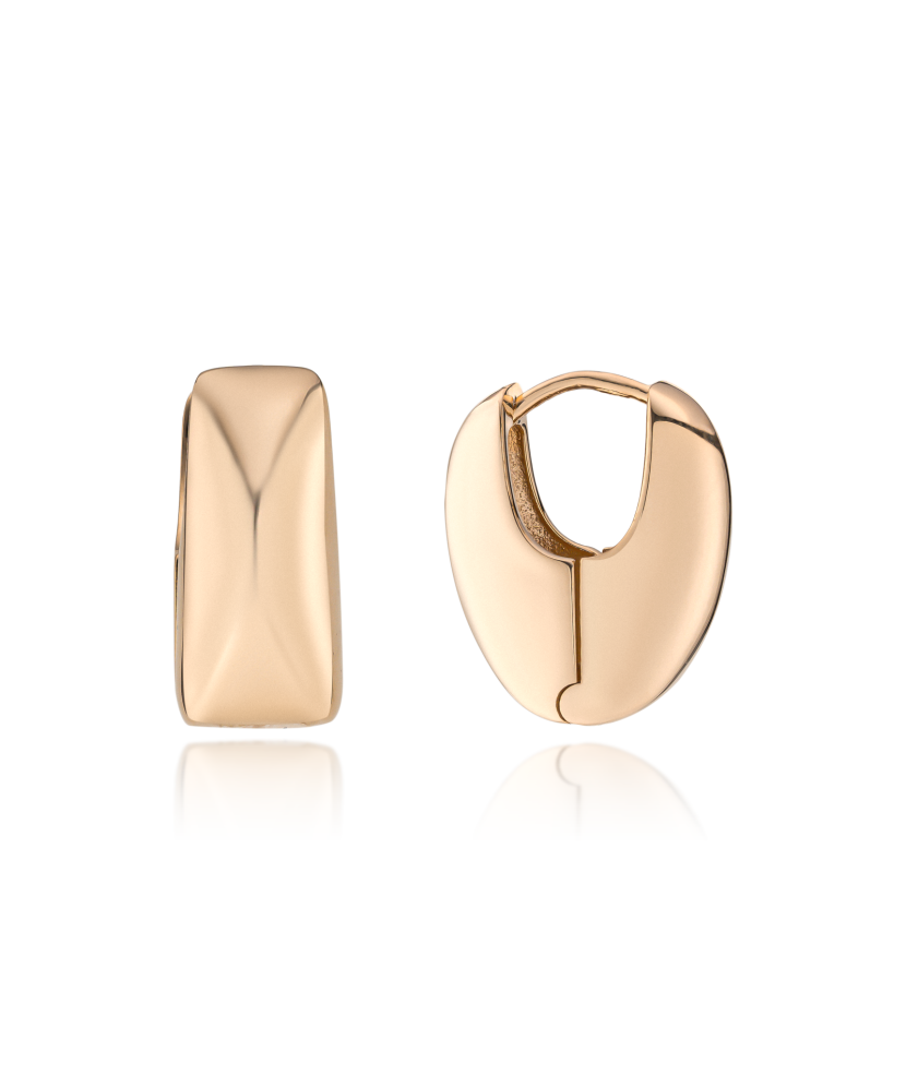 Gold earrings Gold earrings