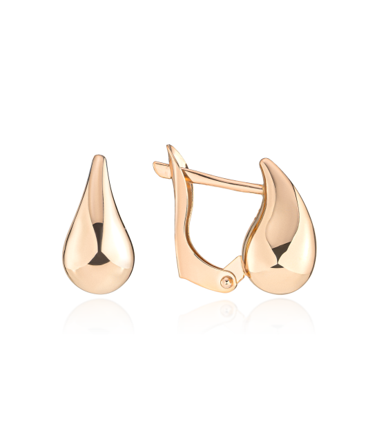 Gold earrings