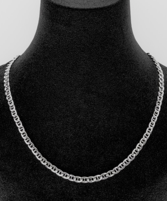 Цепочка из родированного серебра "Marina" 4.1mm