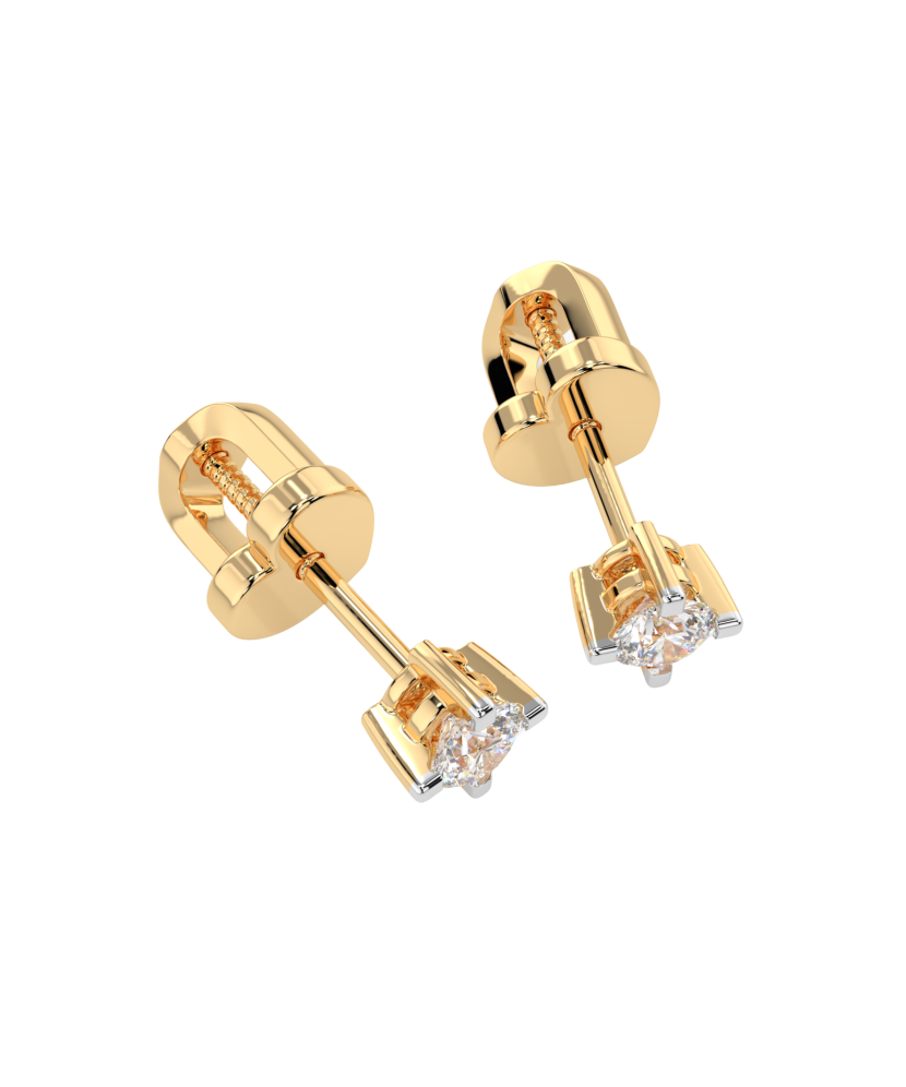 Серьги из золота с бриллиантами Серьги из золота с бриллиантами