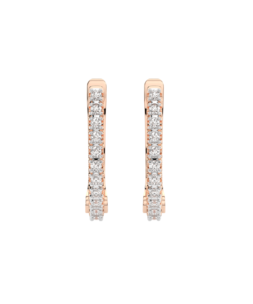 Серьги из золота с бриллиантами Серьги из золота с бриллиантами