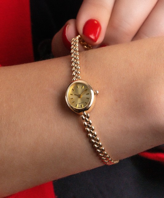 Gold watch