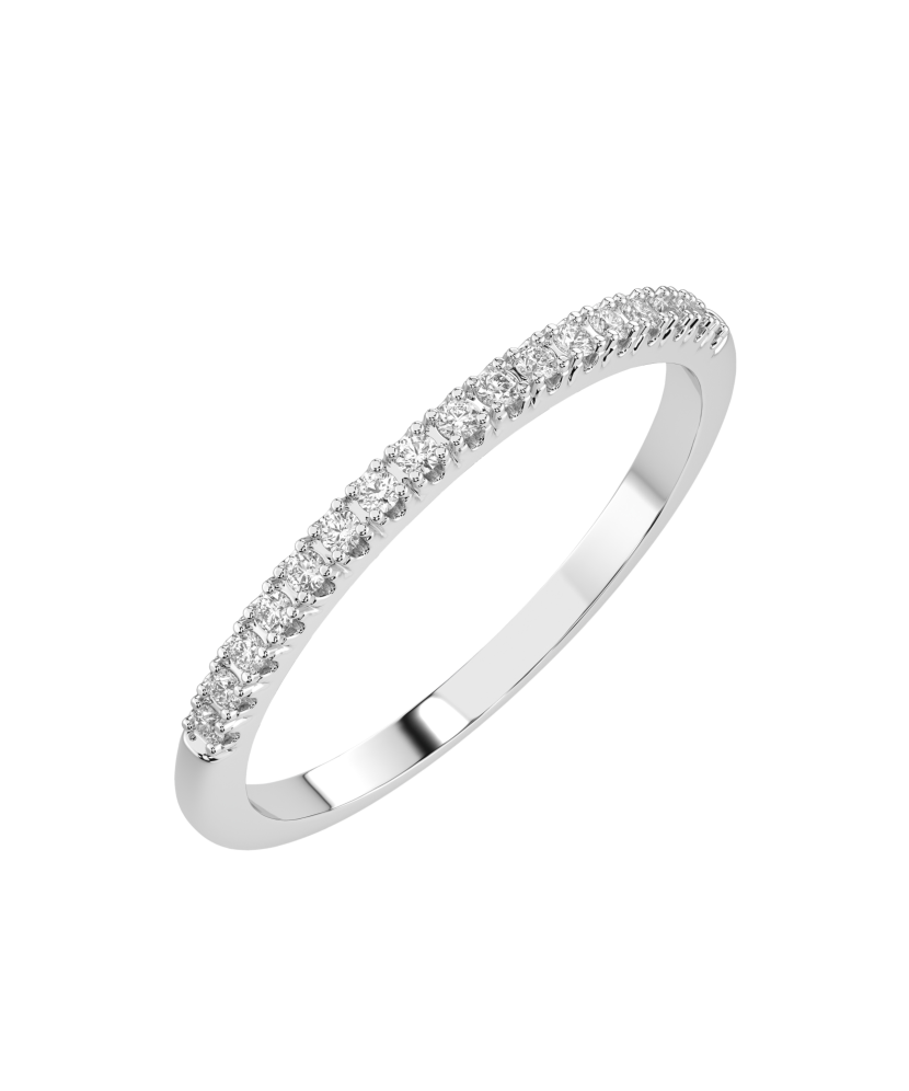 White Gold ring with diamond