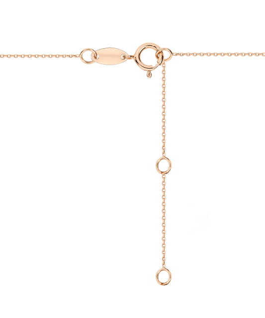 Gold chain with pendant "moon"