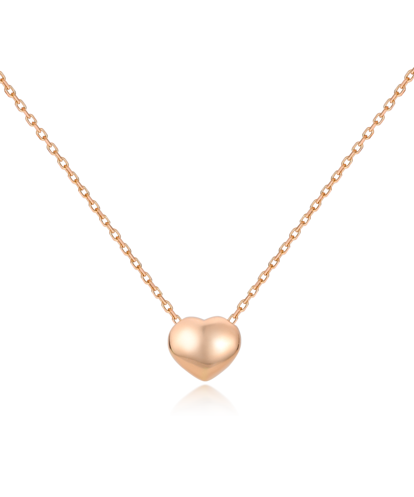 Gold chain with pendant "heart" Gold chain with pendant "heart"