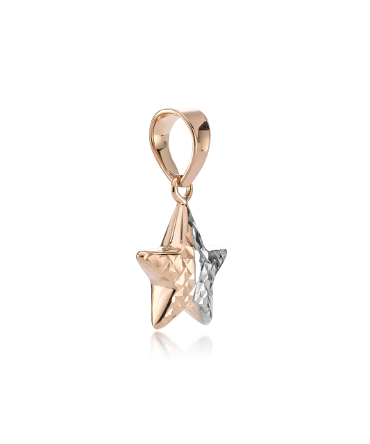 Gold pendant "star"