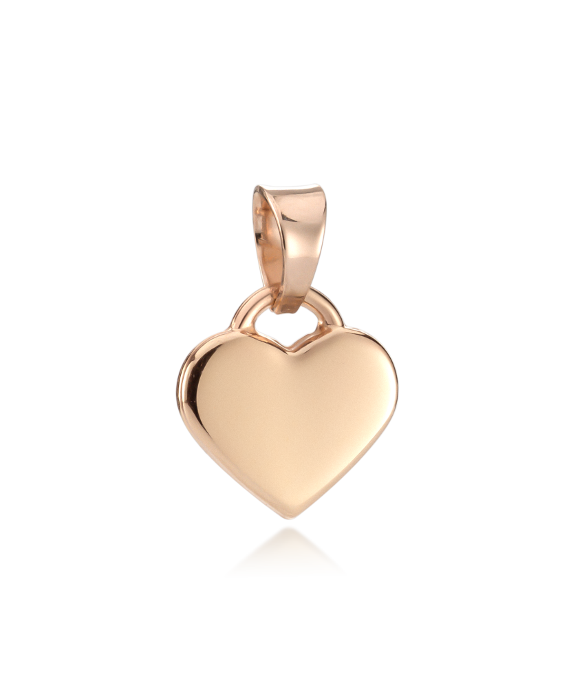 Gold pendant "heart"