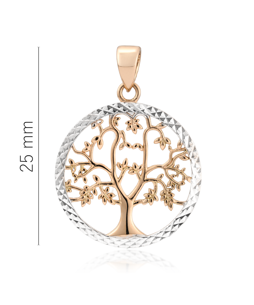 Gold pendant "Tree of life"