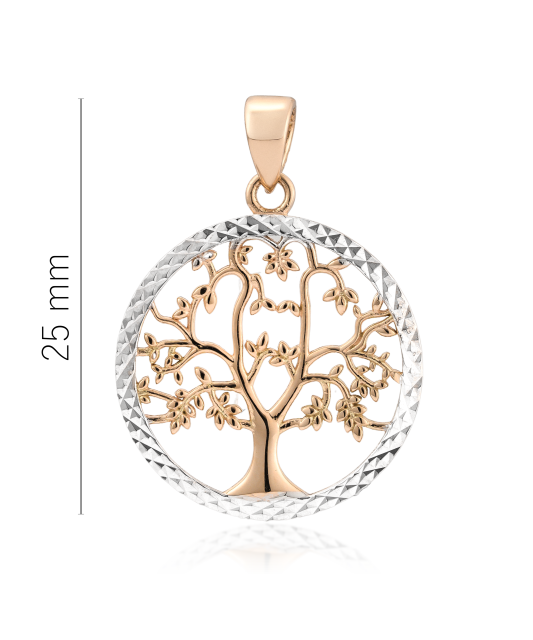 Gold pendant "Tree of life"