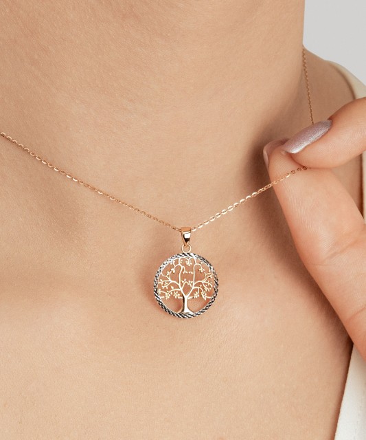 Gold pendant "Tree of life"