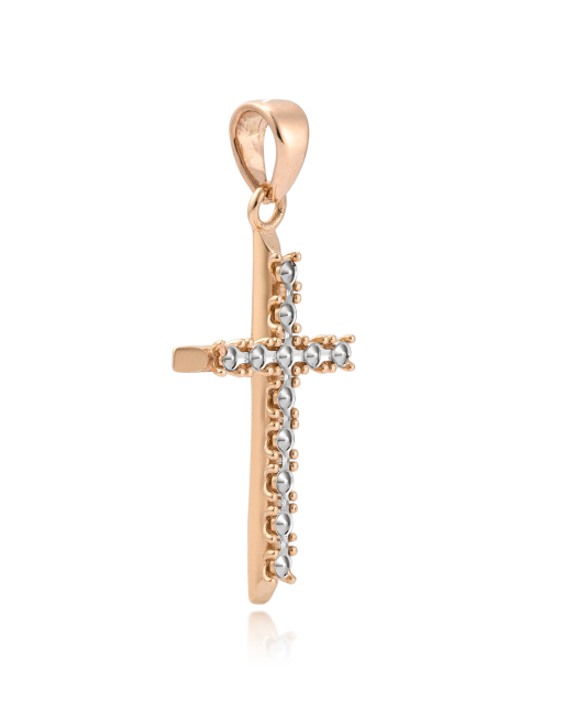 Gold pendant "cross"