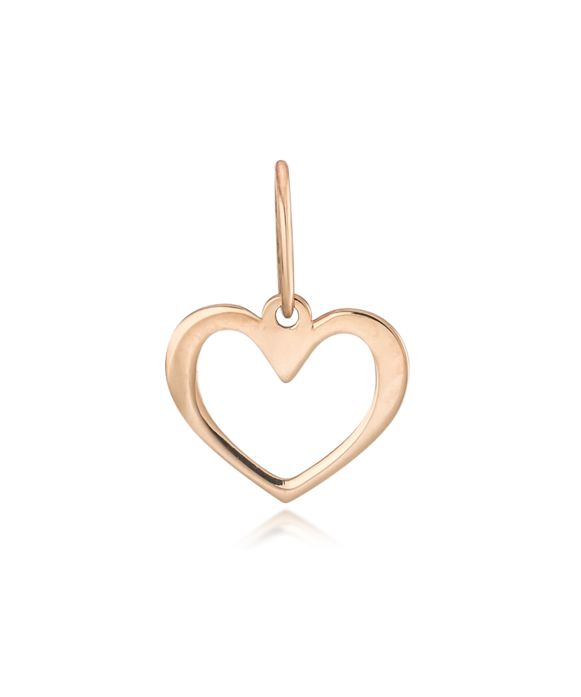 Gold pendant "heart"