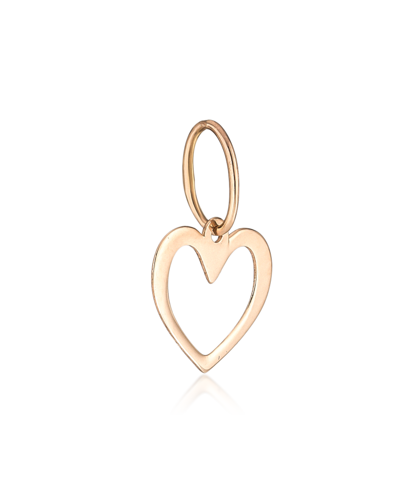 Gold pendant "heart"