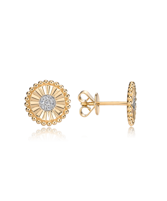 Серьги из золота с бриллиантами