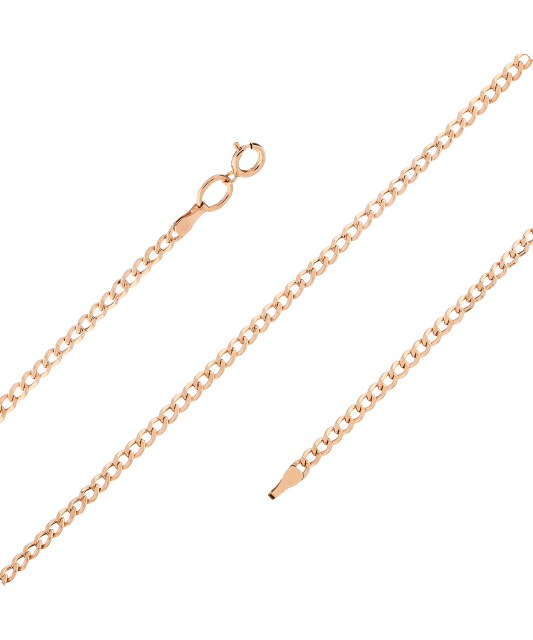 Золотой браслет 2mm