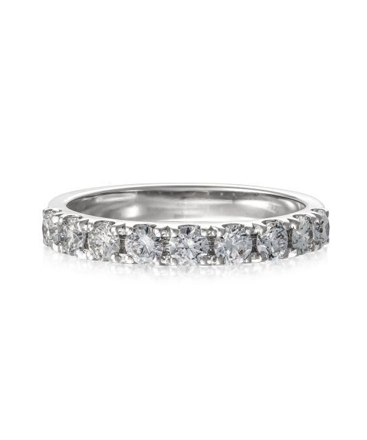 White gold ring with diamonds (0.78ct)