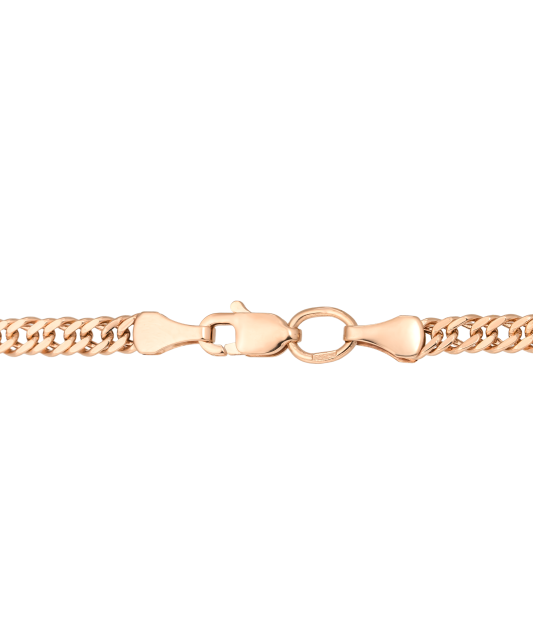 Gold chain "Curb" 3.1mm