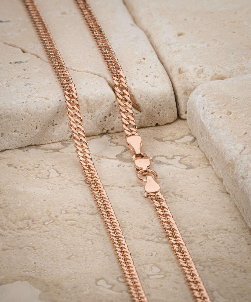 Золотая цепочка "Curb" 3.1мм