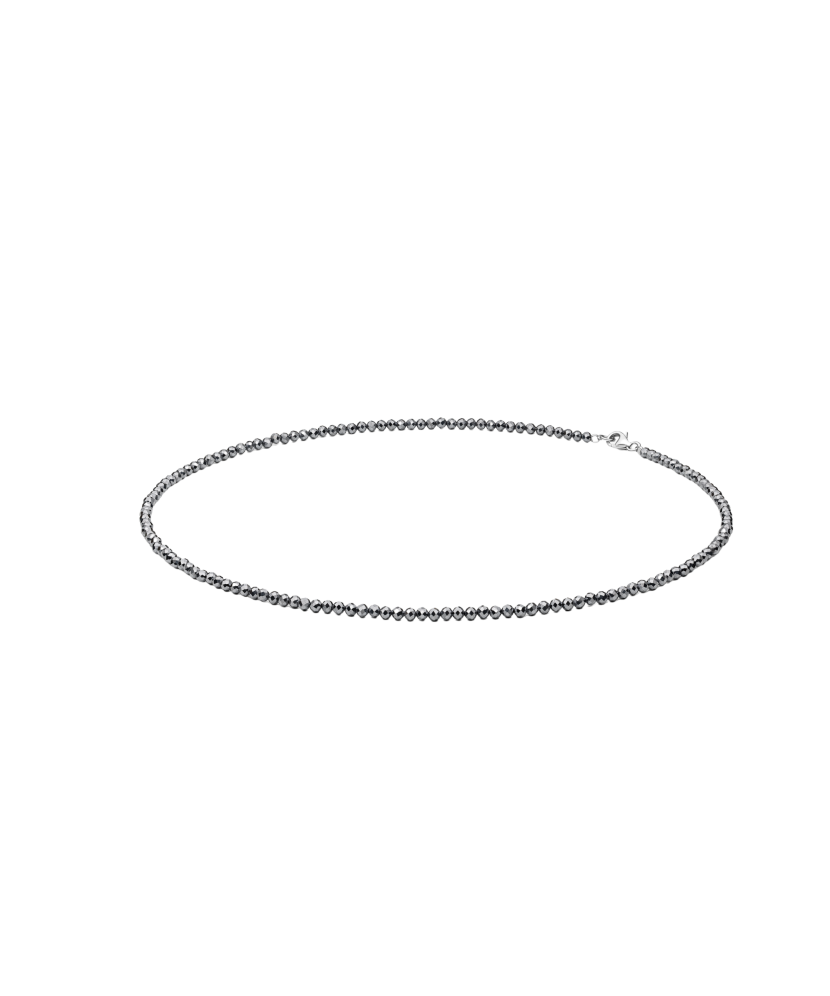 Terahertz necklace with silver Terahertz necklace with silver