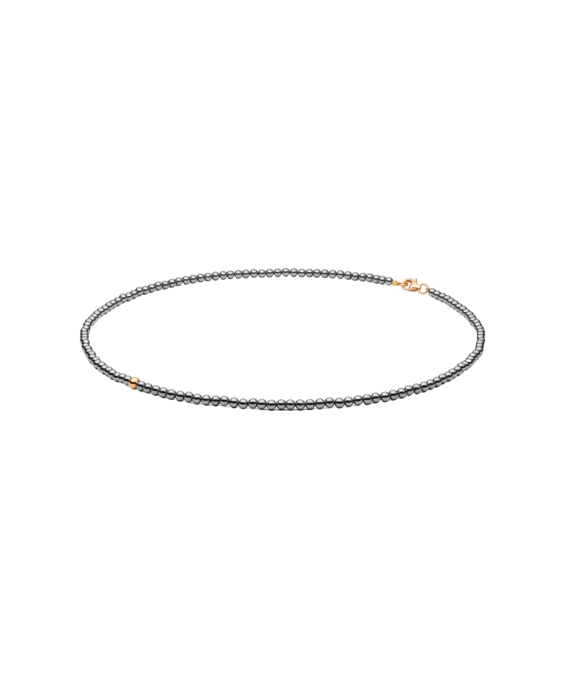 Terahertz necklace with gold-plated silver Terahertz necklace with gold-plated silver