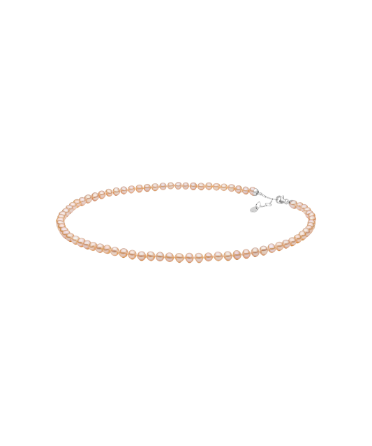 Pearl necklaces with sterling silver