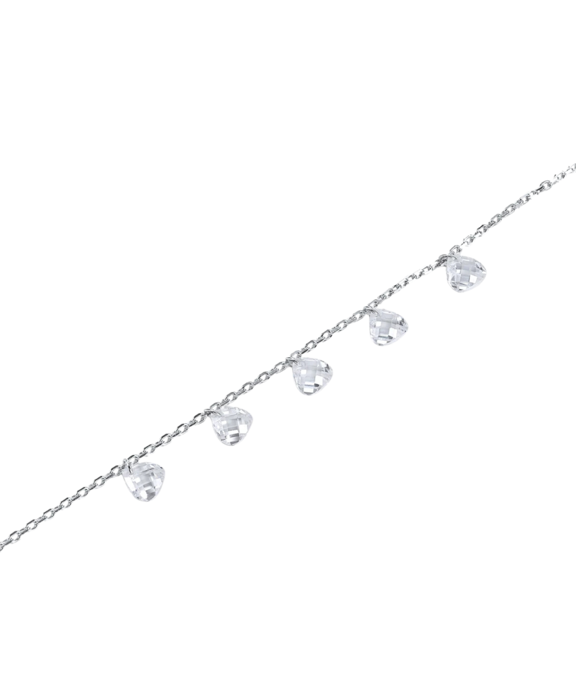 Sterling Silver bracelet with zircons Sterling Silver bracelet with zircons