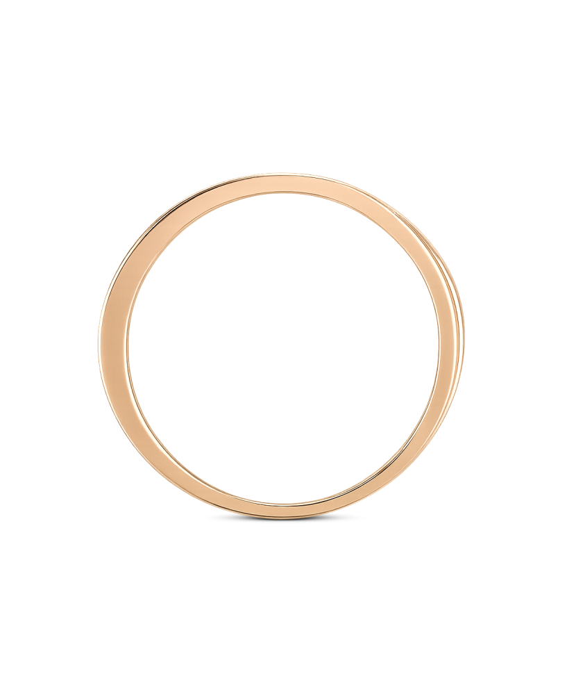 Золотое кольцо с цирконами