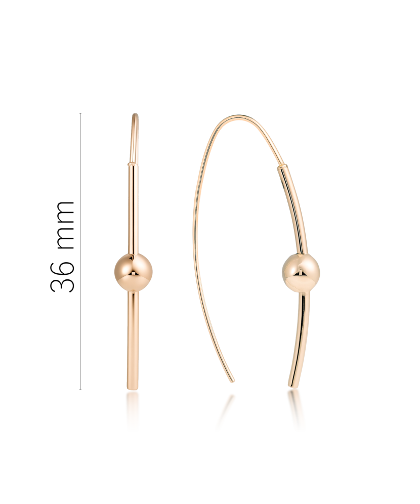 Золотые серьги