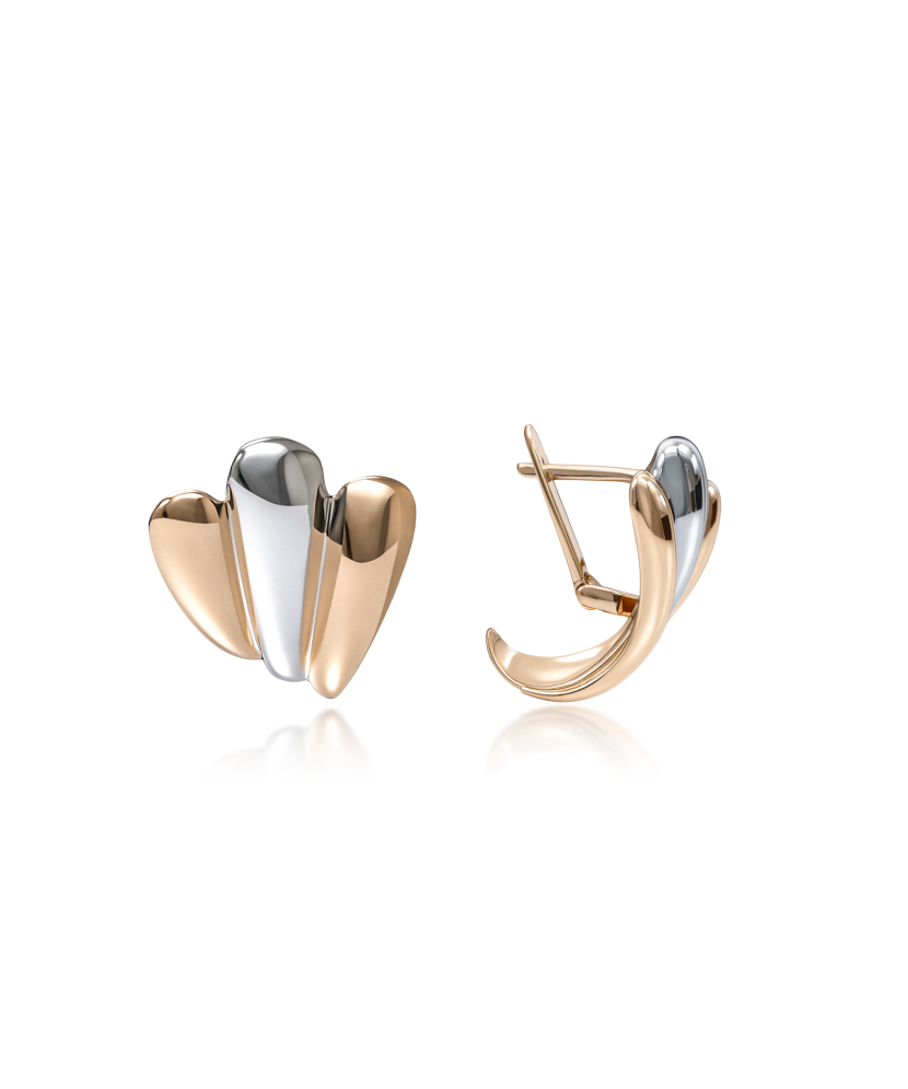 Gold earrings Gold earrings