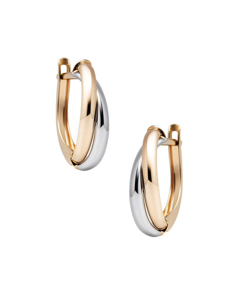 Gold earrings Gold earrings