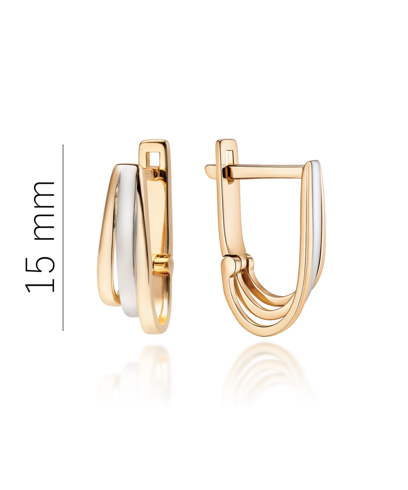 Gold earrings Gold earrings