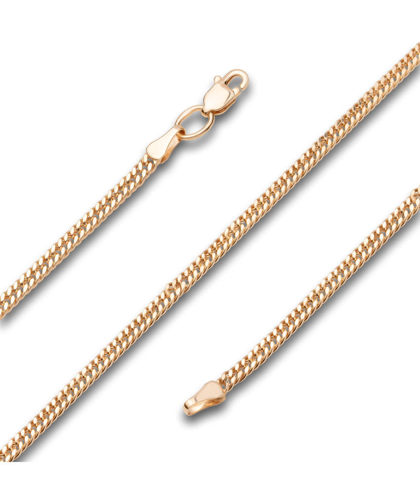 Gold bracelet "Curb" Gold bracelet "Curb"