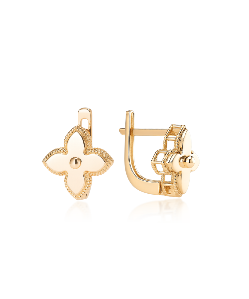 Gold earrings Gold earrings
