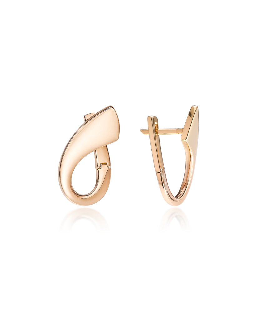 Gold earrings Gold earrings