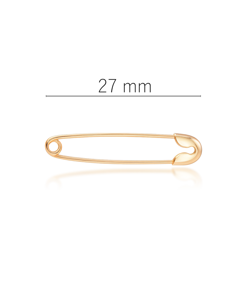 Gold brooch