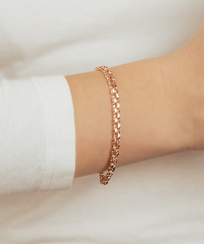 Gold bracelet "Bismark" 4.8mm Gold bracelet "Bismark" 4.8mm