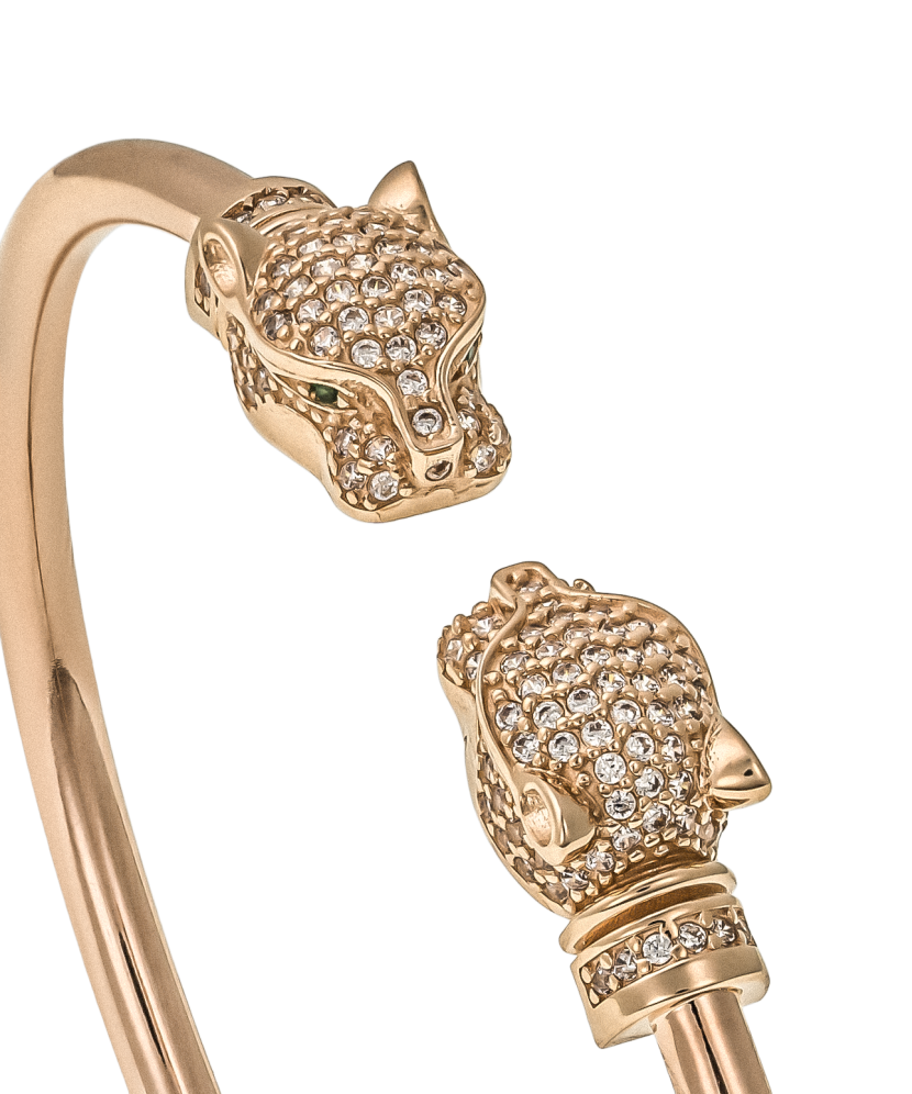 Gold bracelet with zircons Gold bracelet with zircons