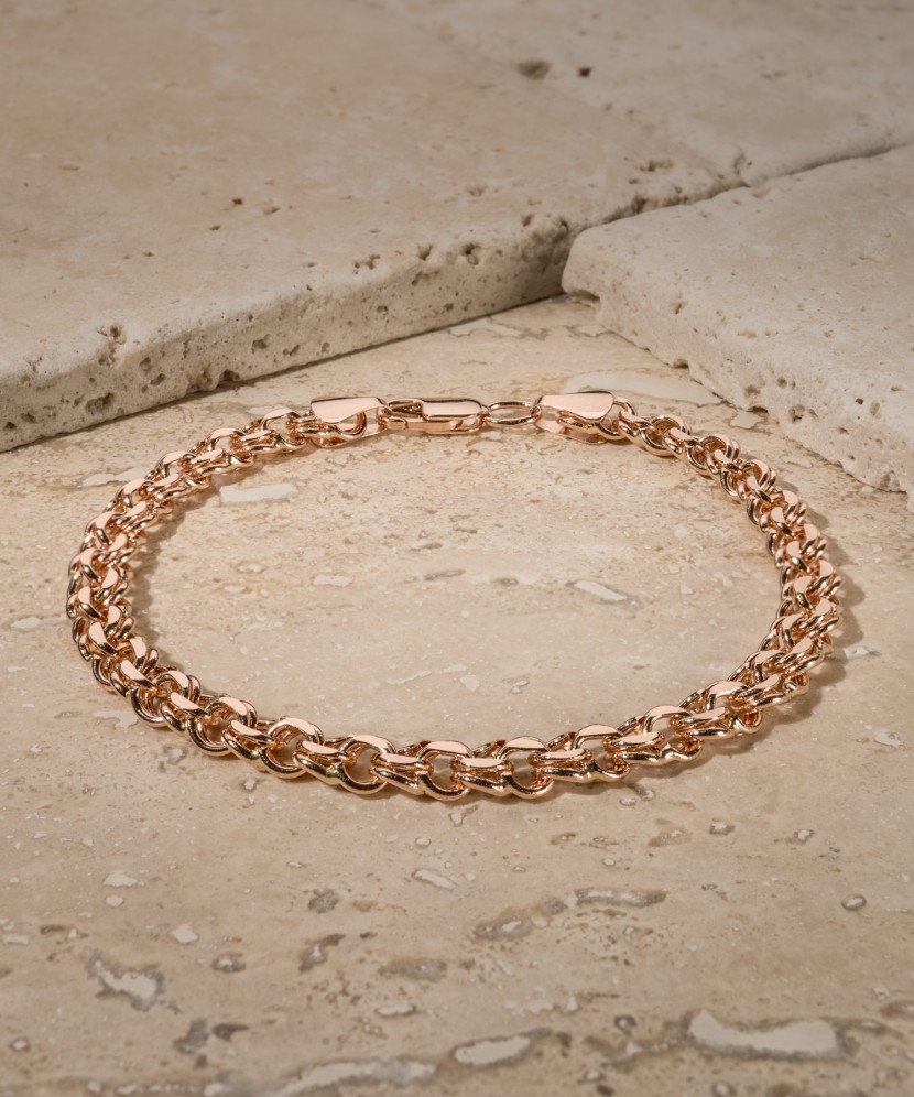 Gold bracelet "Bismark" 6.6mm Gold bracelet "Bismark" 6.6mm