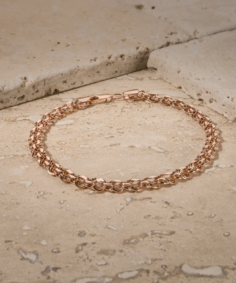 Gold bracelet "Bismark" 5.3mm Gold bracelet "Bismark" 5.3mm