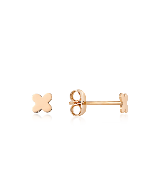 Gold earrings