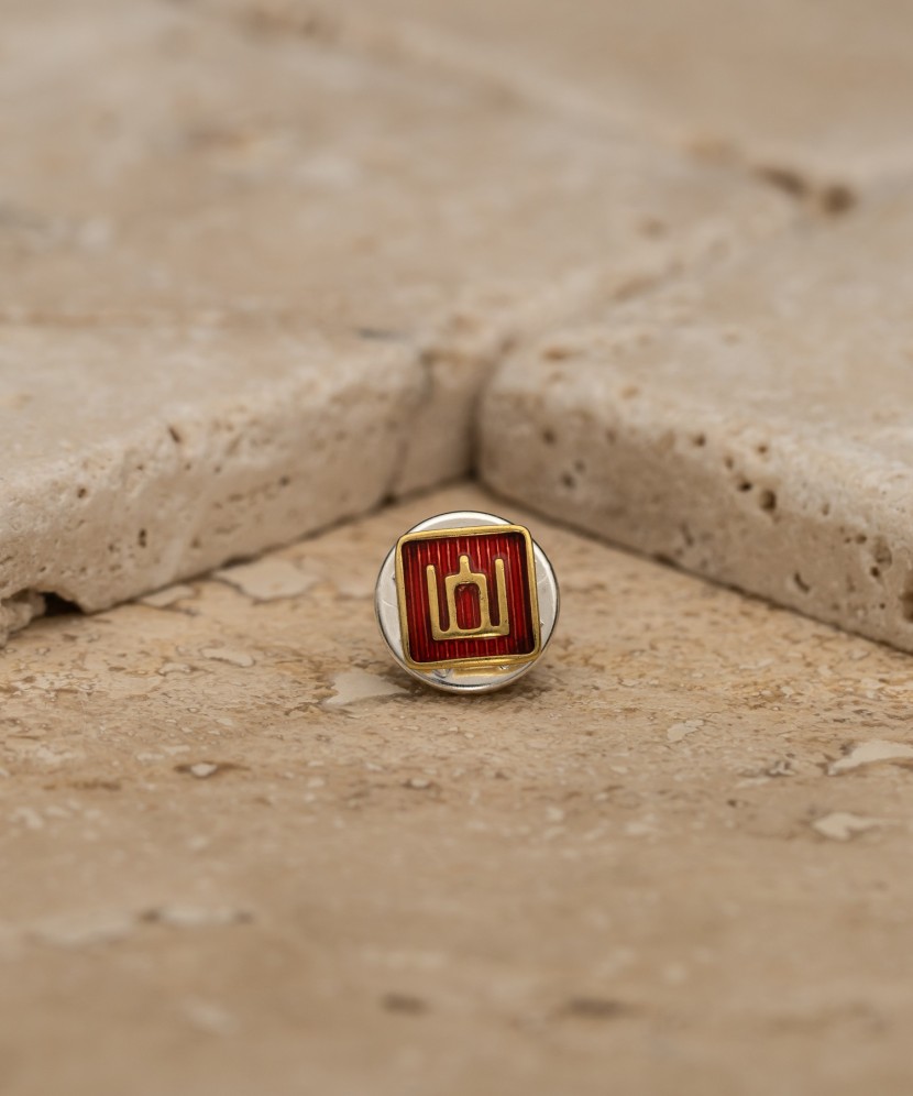 Sidabrinis ženkiukas "Gedimino stulpai"