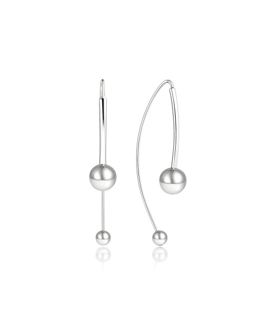 Серьги из серебра