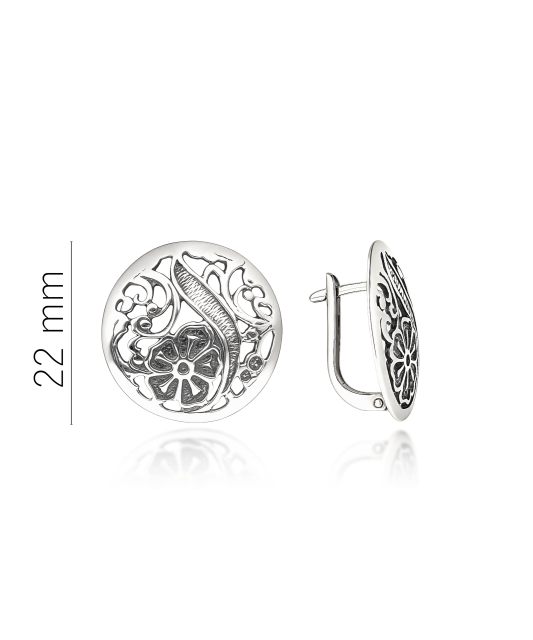 Sterling silver earrings