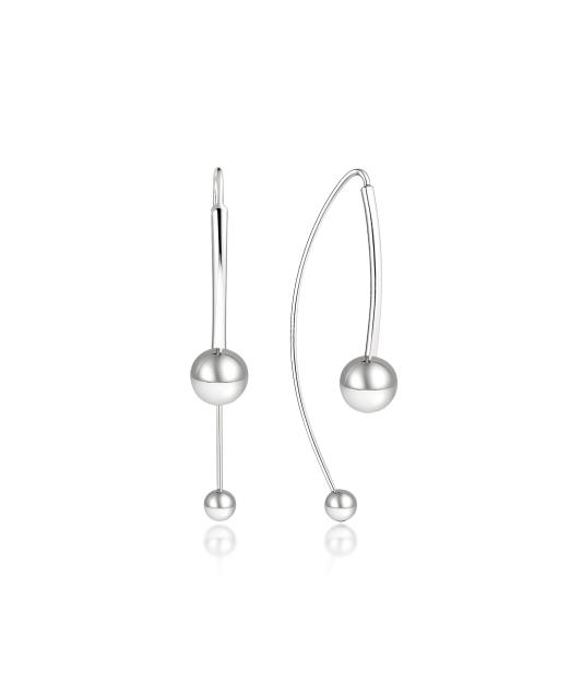 Серьги из серебра