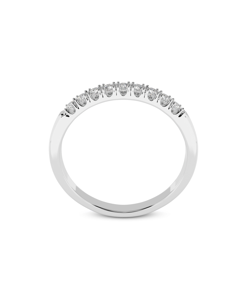 White gold ring with diamonds (0,18ct)